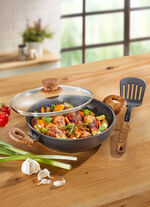 Servierpfanne mit kratzfester „STONELINE®“-Antihaftbeschichtung 