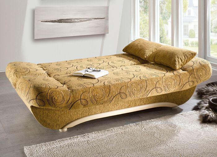 Schlafsofa mit komfortabler Polsterung GOLD