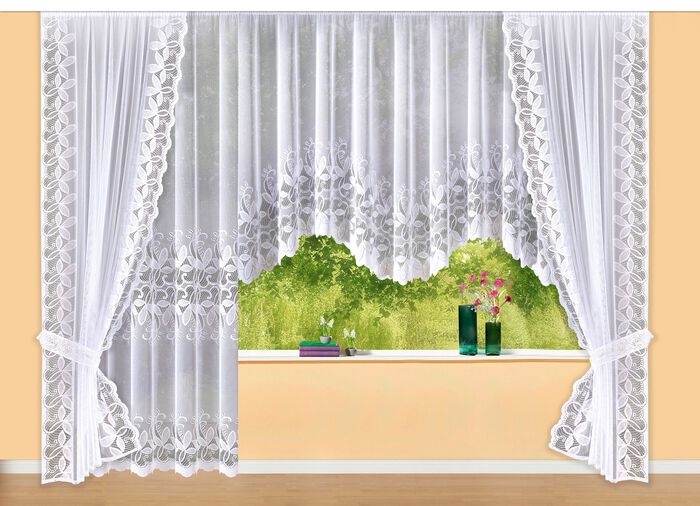 Fensterdekoration WEISS