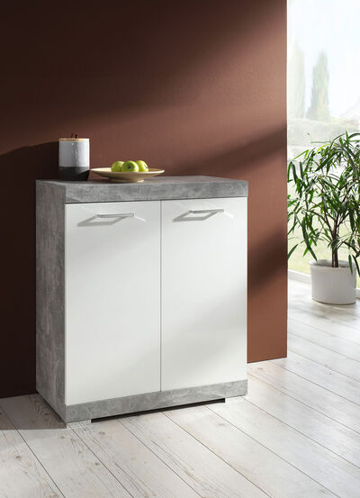 Moderne Kommodenserie mit pflegeleichter Melaminbeschichtung 