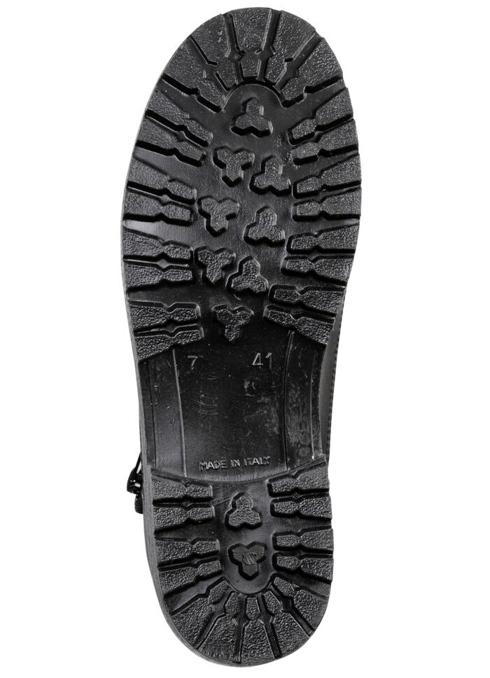 Stiefelette aus Synthetikmaterial SCHWARZ