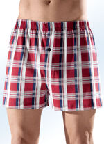 Viererpack Boxershorts mit Karodessin 
