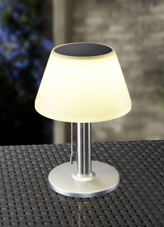 Solar-Tischleuchte f&uuml;r stimmungsvolles Licht 