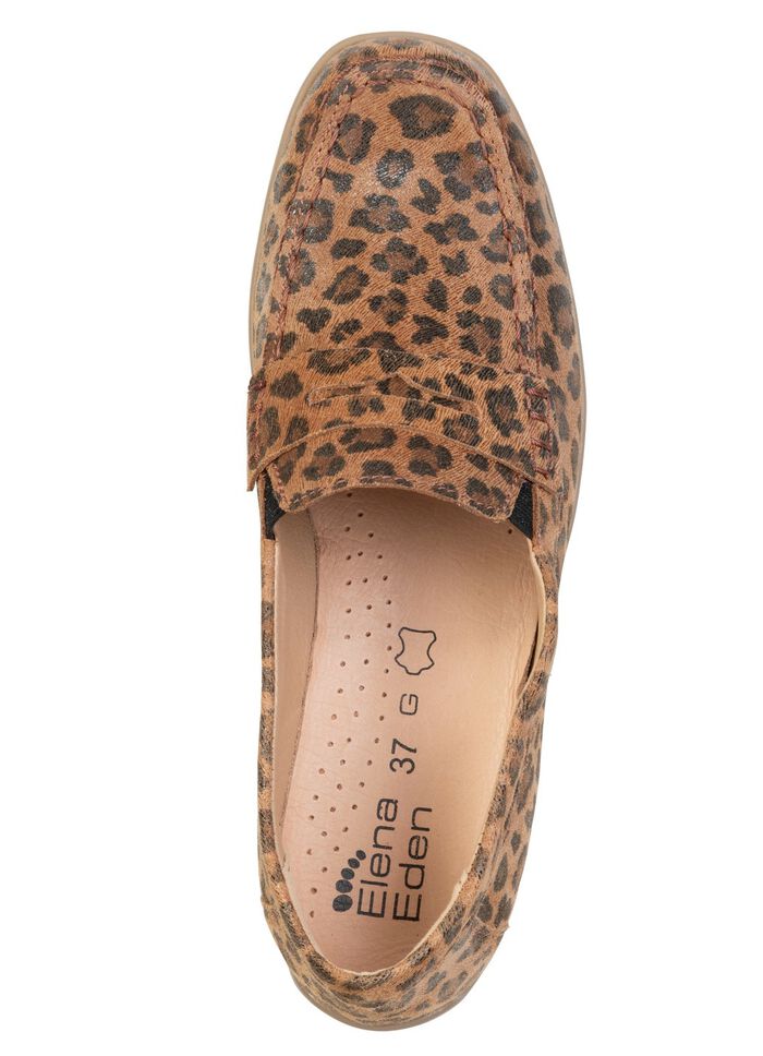 ELENA EDEN, schicke Damen-Slipper, Weite G, mit herausnehmbarem Fu&szlig;bett 