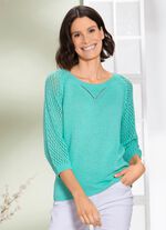 Pullover mit Ajourmuster MINZE