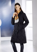 Funktionsmantel mit Rautenstepp 