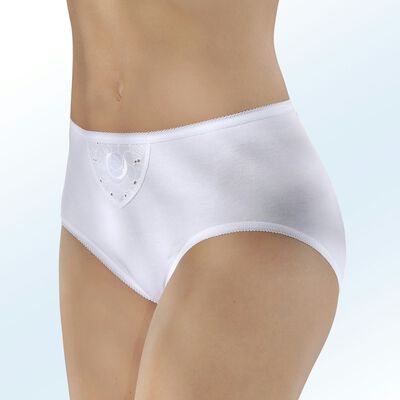 Speidel Viererpack Slips mit Stickereimotiv 