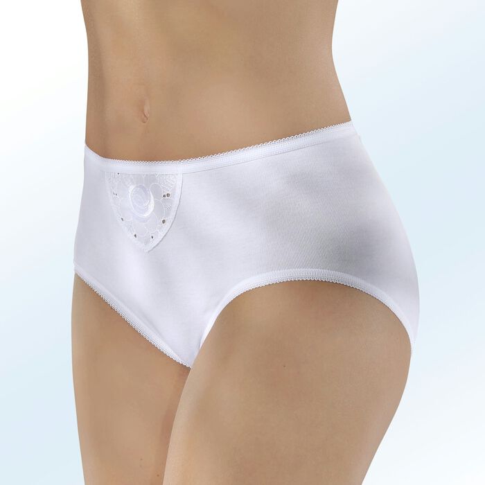 Speidel Viererpack Slips mit Stickereimotiv 