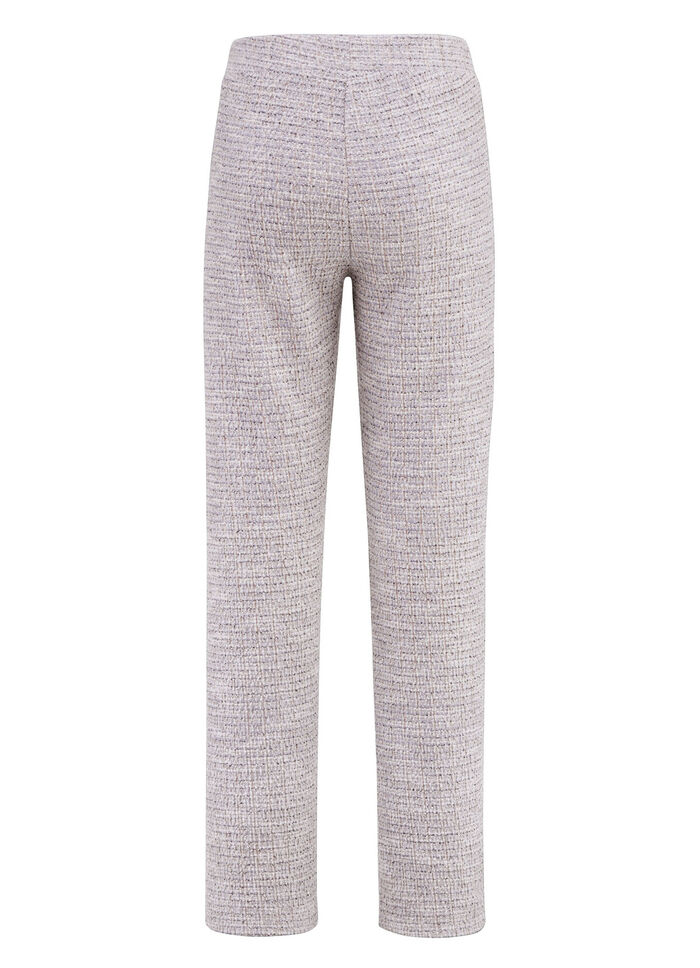 Dezent schimmernde Hose 