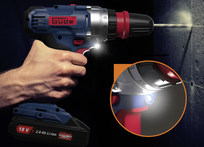 Akku-Bohrschrauber BS 18-0 II  (Akku und Ladegerät nicht im Lieferumfang) 