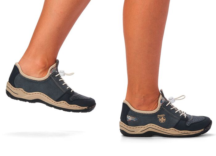 Rieker, sportliche Damen-Sneaker, mit herausnehmbarem Fu&szlig;bett 
