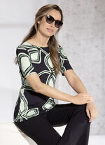 Shirt mit farbbrillantem Inkjet-Druck 