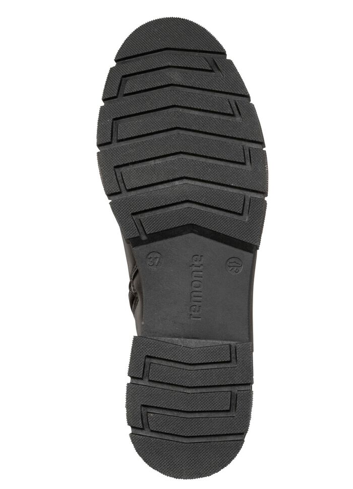 Remonte, klassische Damen-Stiefel, Winterschuhe, Weite G, mit Rei&szlig;verschluss SCHWARZ