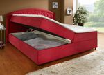 Boxspringbett mit Bettkasten und Topper 