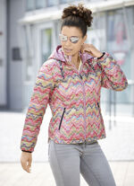 Funktions-Kurzjacke mit farbbrillantem Inkjet-Druck 