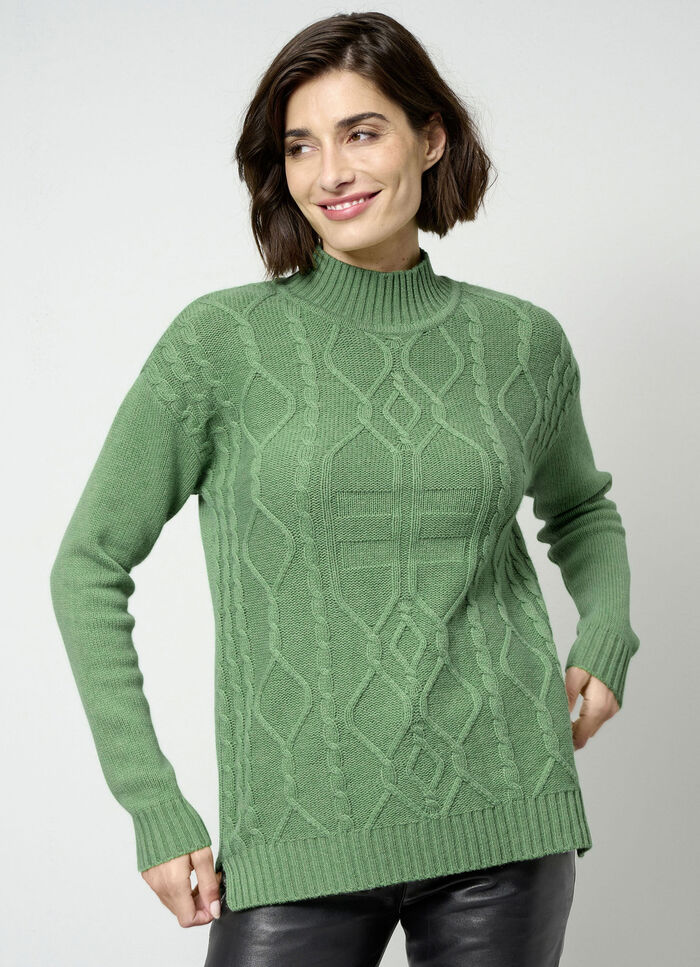 Pullover mit Schurwolle und Kaschmir  