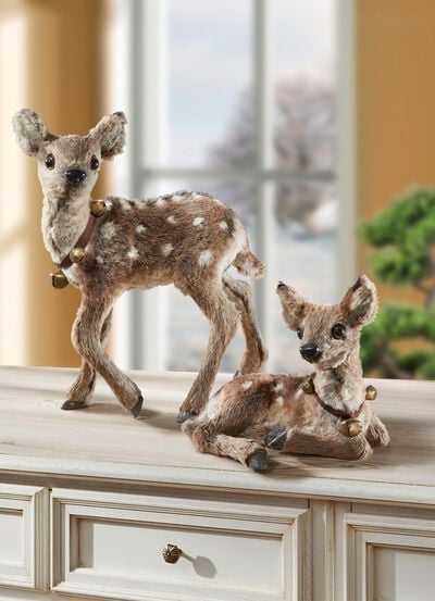 Rehkitz mit Gl&ouml;ckchen 