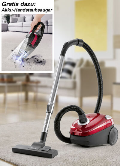 Bodenstaubsauger-Set inklusive 5 Düsen 