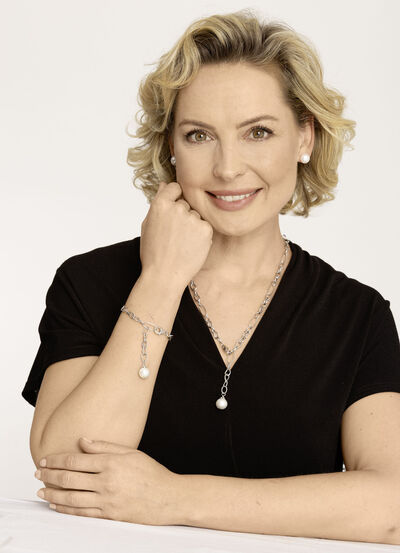 Armband mit Süßwasser-Zuchtperle 