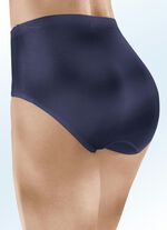 Viererpack Slips mit Gummizug 2X MARINE, 2X BORDEAUX