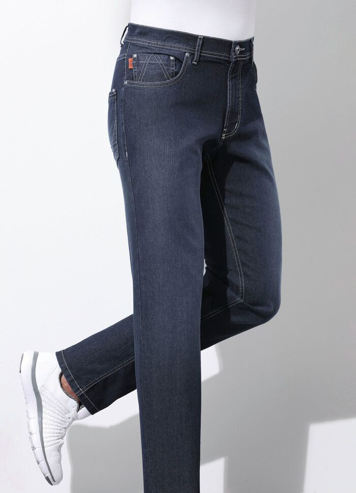 Moderne Jeans von "Francesco Botti" in 3 Farben DUNKELJEANS