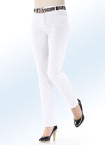 Superbequeme Power-Stretch-Jeans WEISS