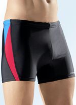 Zweierpack Badepants mit bunten Eins&auml;tzen 