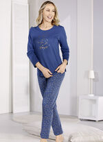 Zweierpack Schlafanz&uuml;ge mit langen &Auml;rmeln und langer Hose 