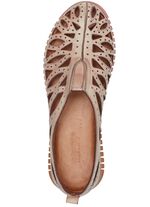 Gemini Slipper aus schattiertem Nappaleder BEIGE