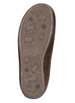 Elegante Herren-Hausschuhe, mit herausnehmbarem Fu&szlig;bett BRAUN