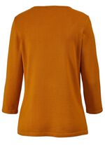 Pullover mit Modal OCKER