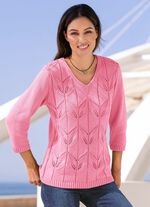 Pullover in Mustermix ROSENHOLZ