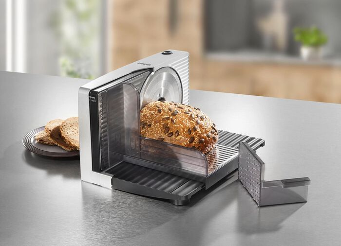 Allesschneider mit Edelstahl-Schneidscheibe 