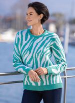 Pullover mit flauschig weichem Griff 