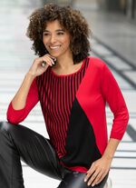 Pullover in weich fließendem Feinstrick 