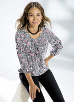 Tunika im Zebra-Dessin 