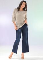 Jeans mit modischer Beinweite 