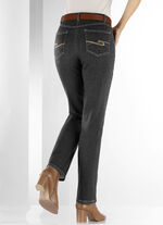 Jeans in 4-Pocket-Form SCHWARZ
