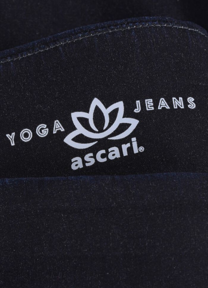 Yoga-Jeans mit ausgestellter Fu&szlig;weite 