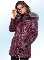Jacke mit weißer Kontrastpaspelierung BORDEAUX