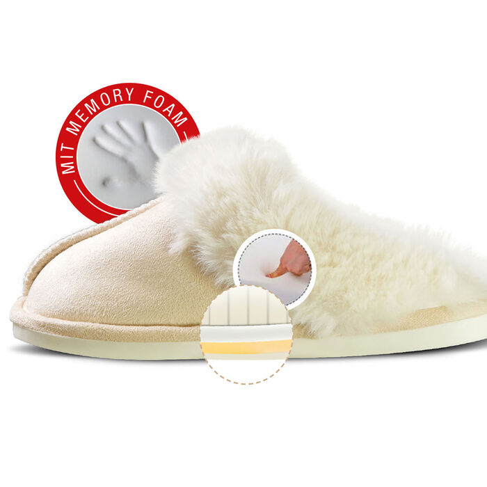 Pl&uuml;sch-Hausschuh 