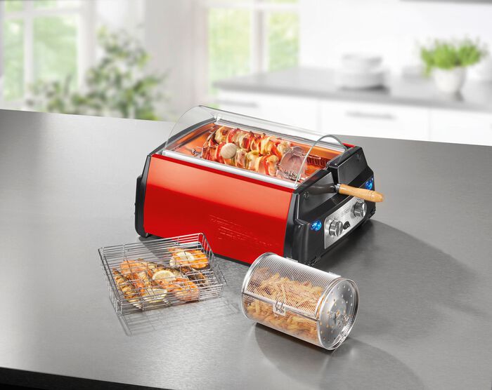 Multigrill von Livington ROT