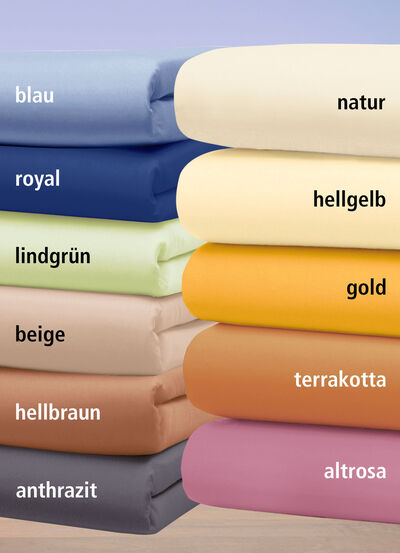 Doppel-Jersey Spannbetttuch 