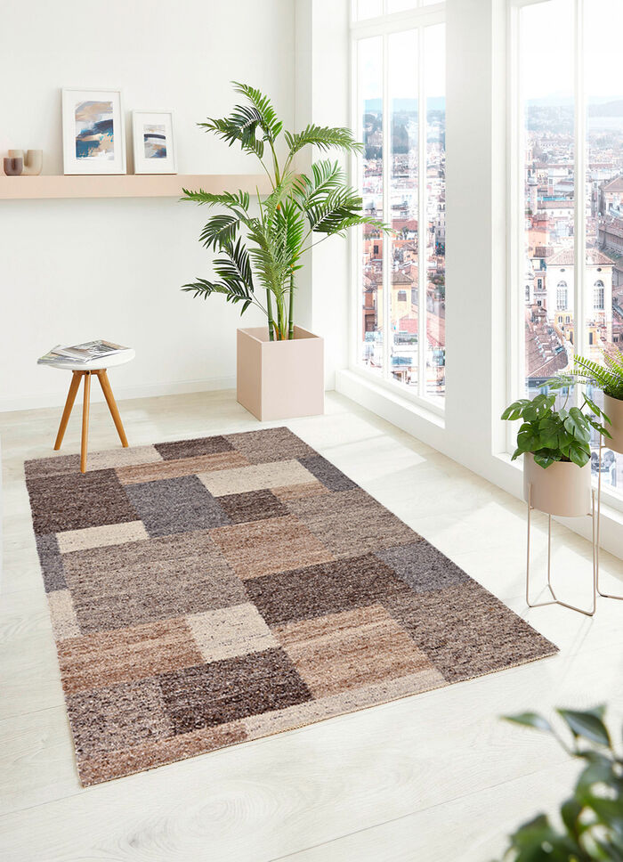 Brücken und Teppiche aus Schurwolle 