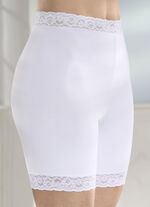 Dreierpack Schl&uuml;pfer mit Spitzenbandabschl&uuml;ssen 