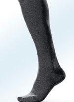 Dreierpack Kniestrümpfe, stützend, uni bunt 