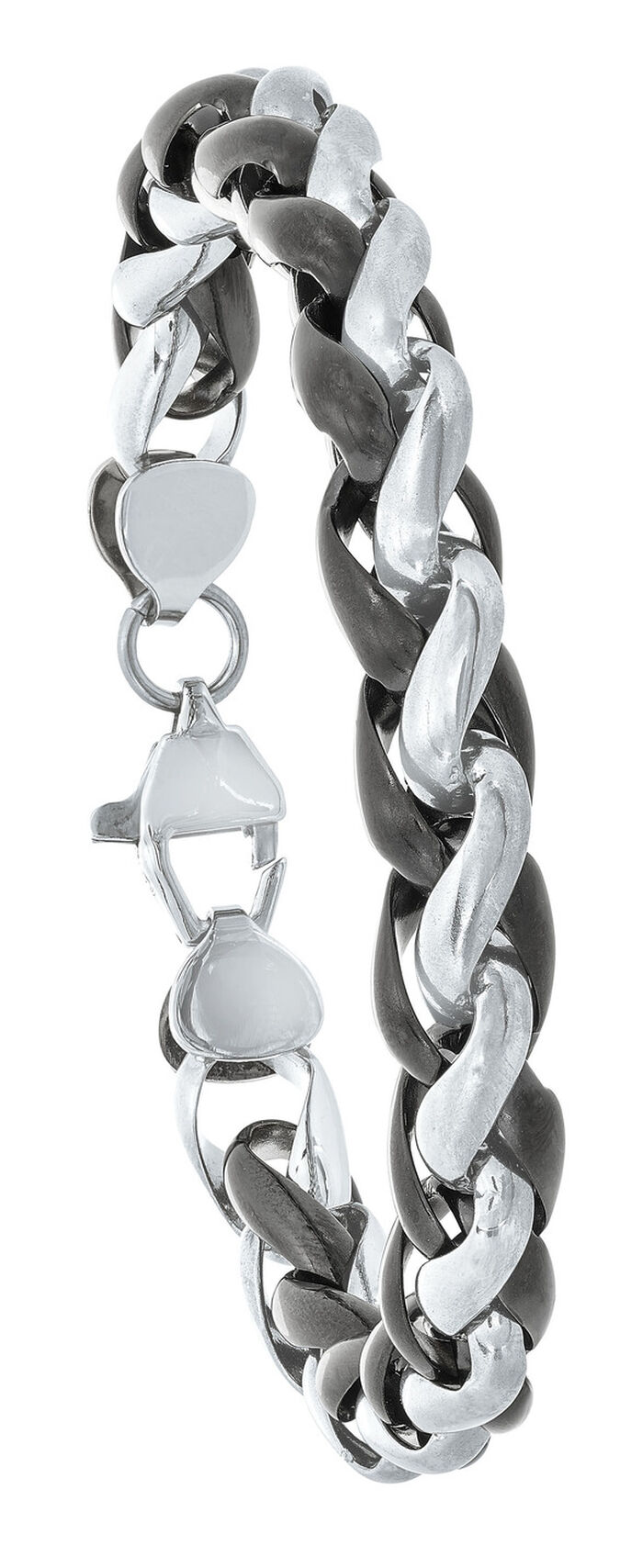 Markantes Armband aus Edelstahl 