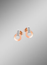 Moderne Ohrstecker mit 8 Brillanten 