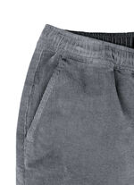 Schlupfcordhose mit Gummibund rundum in 3 Farben GRAU