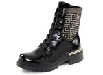 Rieker, stylische Damen-Stiefeletten, Winterschuhe, mit Rei&szlig;verschluss 